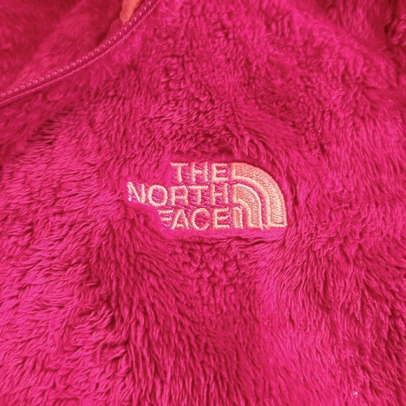 Womens The North Face Full zip Fleece Jacket Small Magenta/Pink - Picture 2 of 5